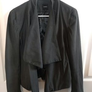 Grey suede jacket